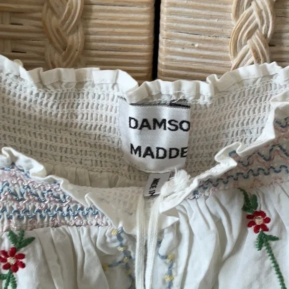 Lulu Rose Embroidered Mini Dress EUC - Picture 9 of 14